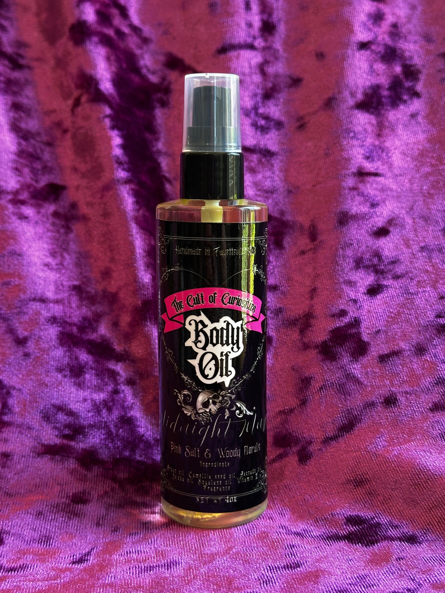 Midnight muse 4oz mini body oil