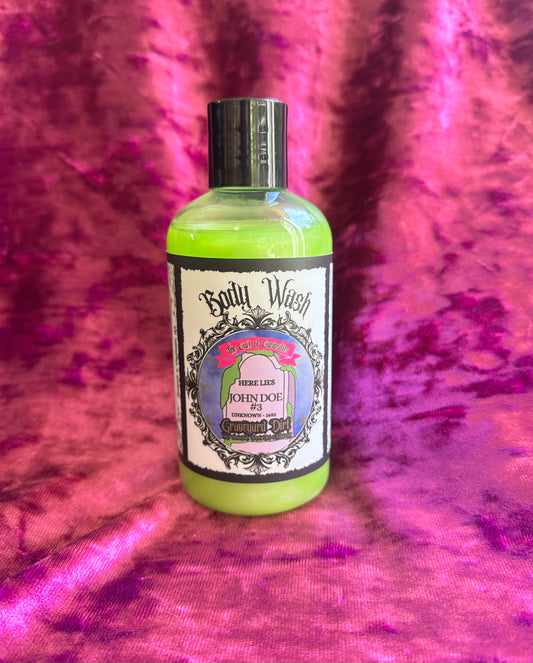 Graveyard dirt 9oz body wash