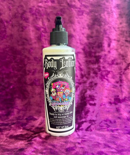 Space klownz 8oz body lotion