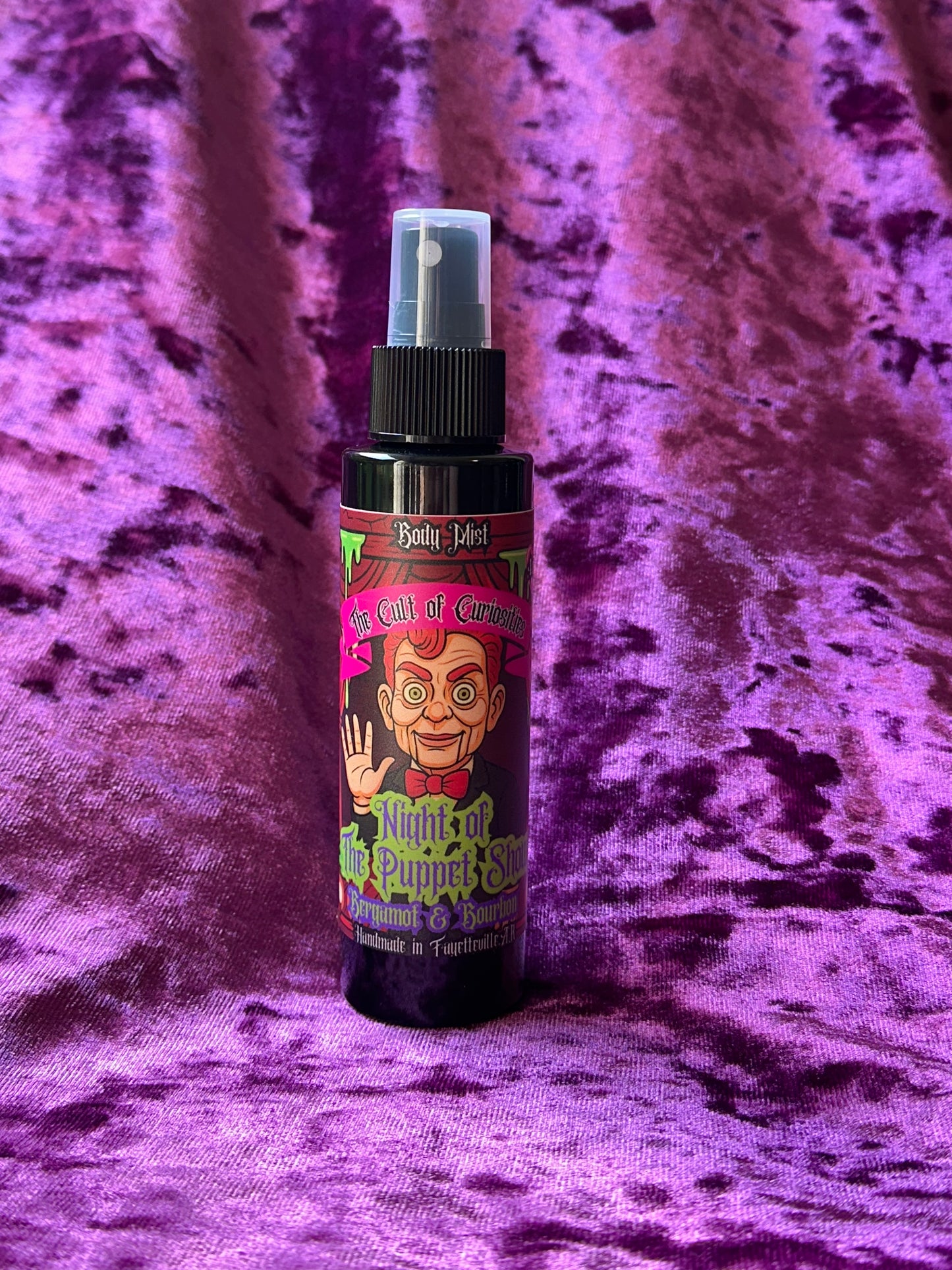 Night of the puppet show 4oz body mist