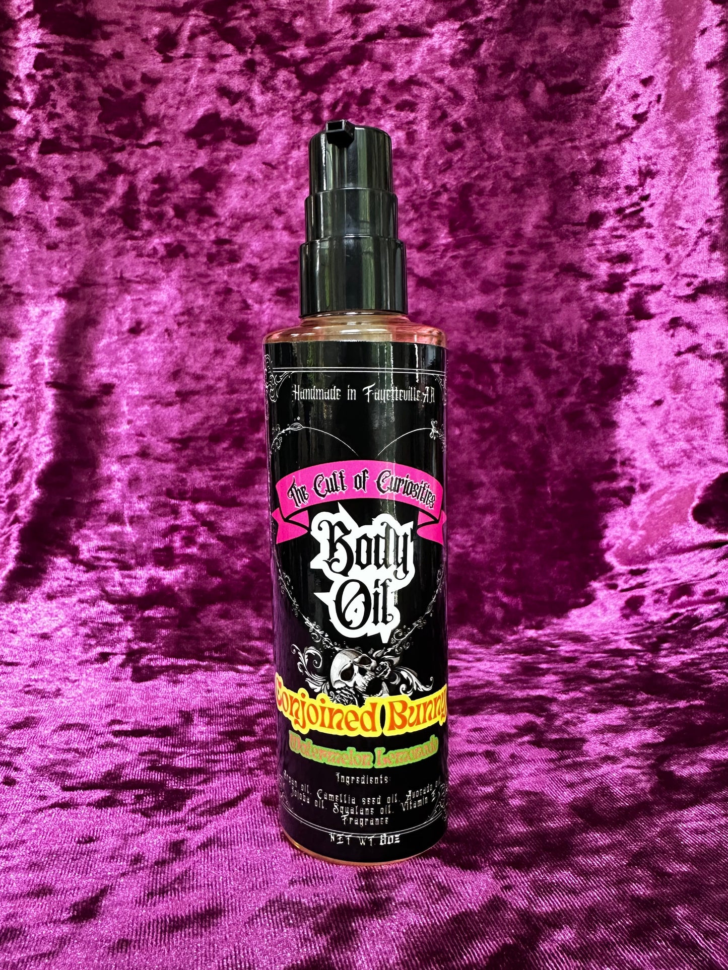 Conjoined bunny 8oz luxe body oil
