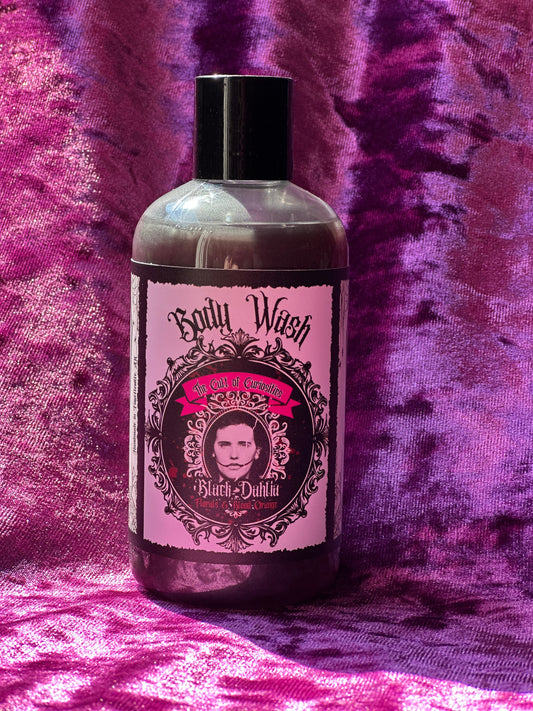 Black dahlia 9oz body wash