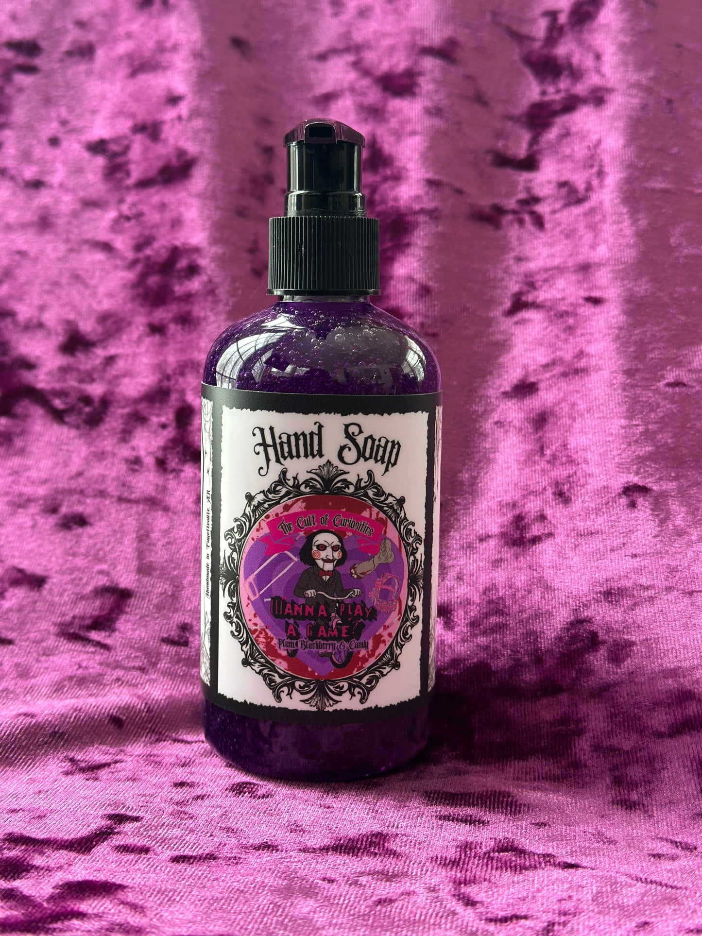 Wanna play a game? 9oz hand soap