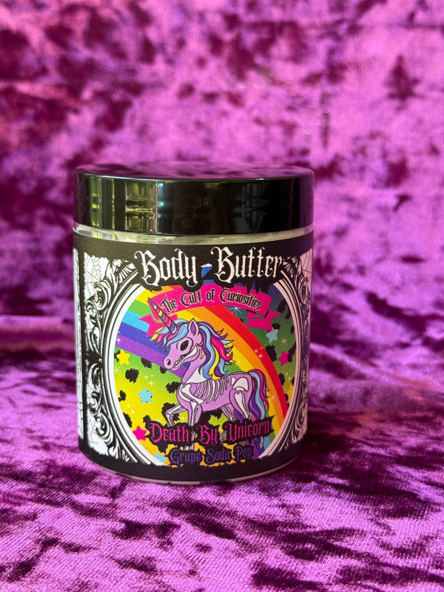 Death by unicorn 8oz whipped body butter