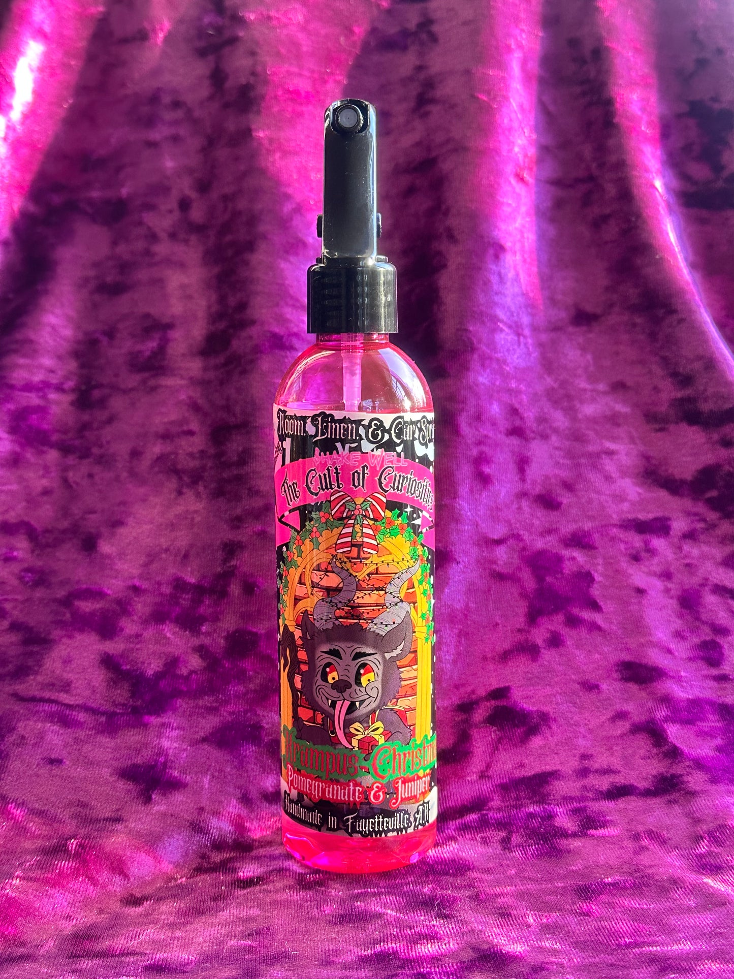 A krampus christmas 8oz room spray