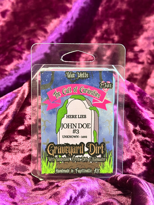 Graveyard dirt 2.5oz wax melts