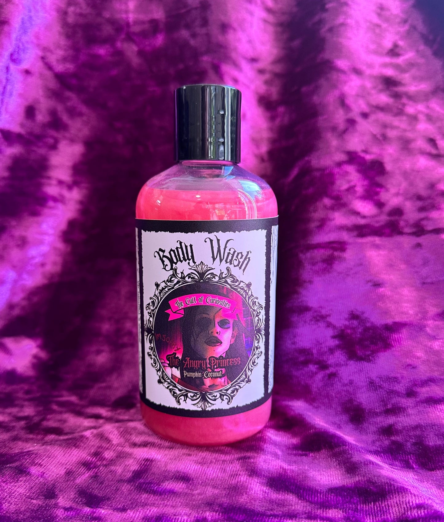 The angry princess 9oz body wash
