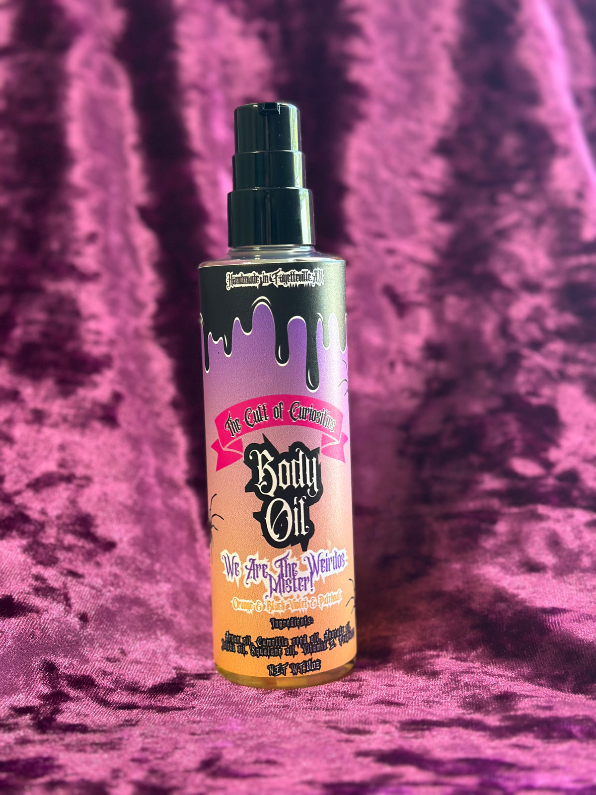 We are the weirdos 8oz luxe body oil
