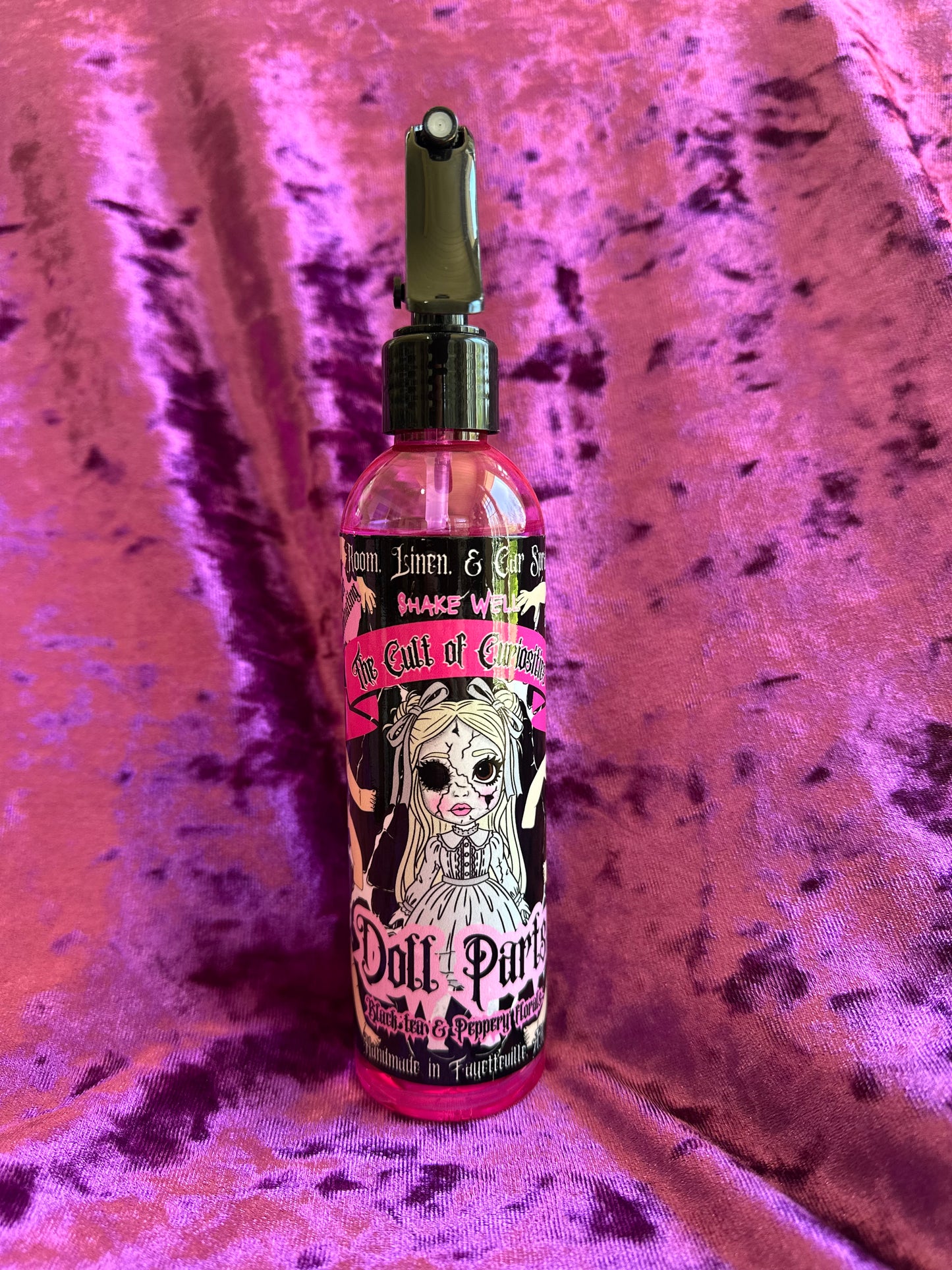 Doll parts 8oz room spray