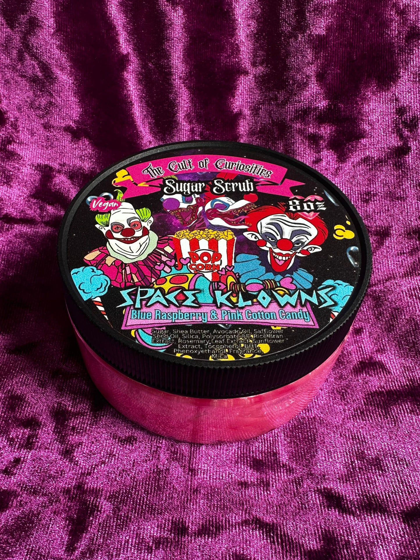 Space klownz 8oz sugar scrub