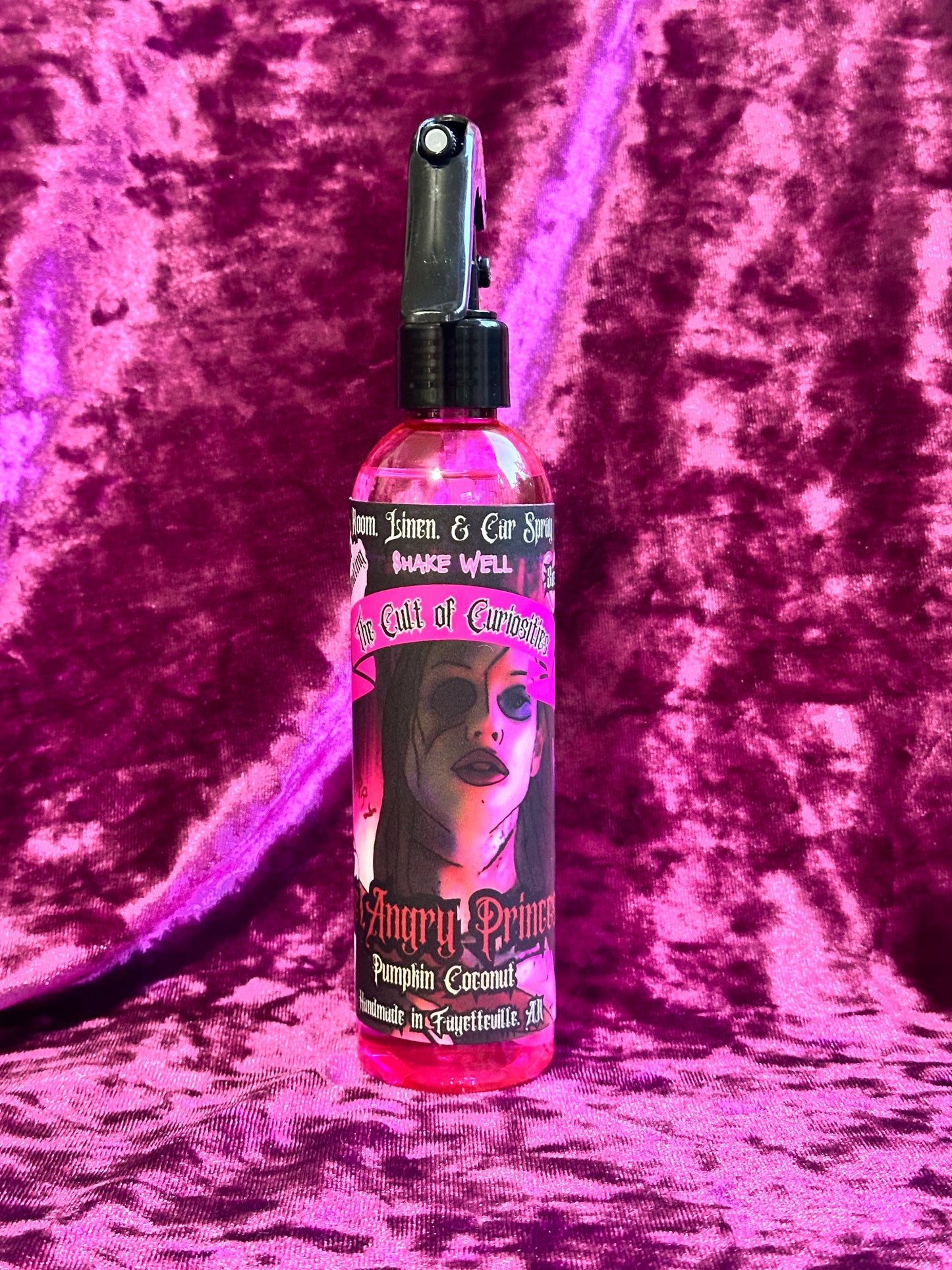The angry princess 8oz room spray