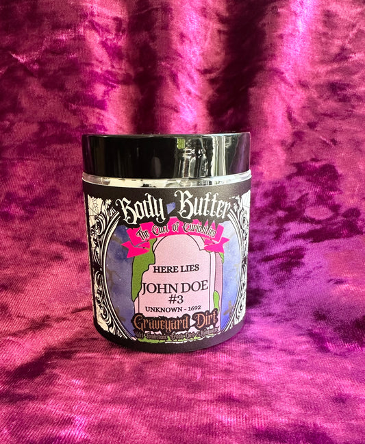 Graveyard dirt 8oz whipped body butter