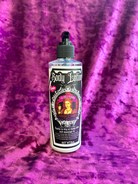 Crimson countess 8oz body lotion