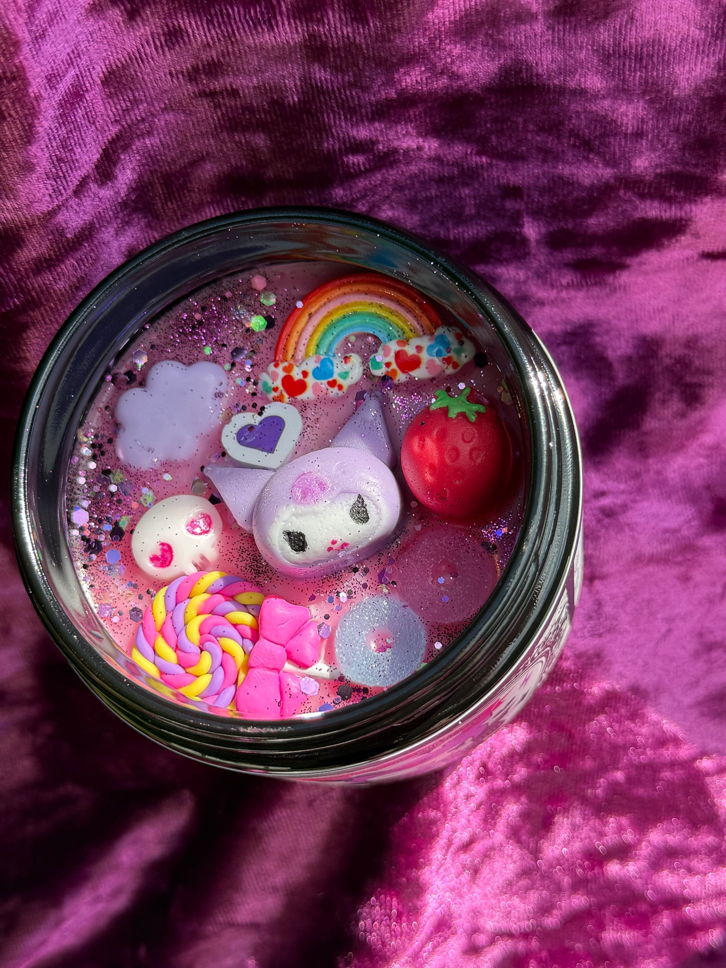 Sinister bunny 8oz wickless candle