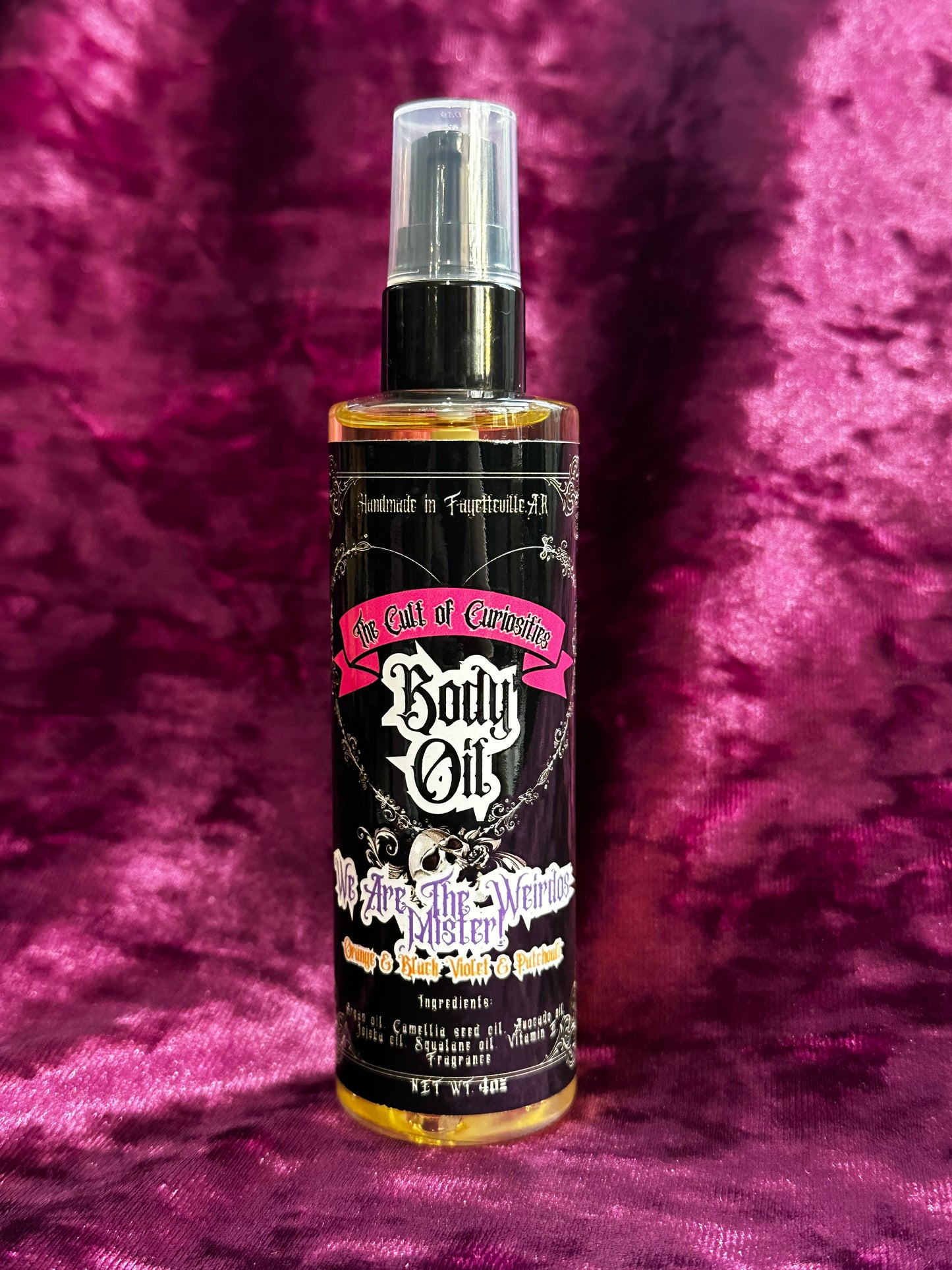 We are the weirdos mister 4oz mini body oil
