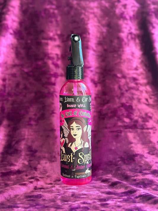 Lust spell 8oz room & linen spray