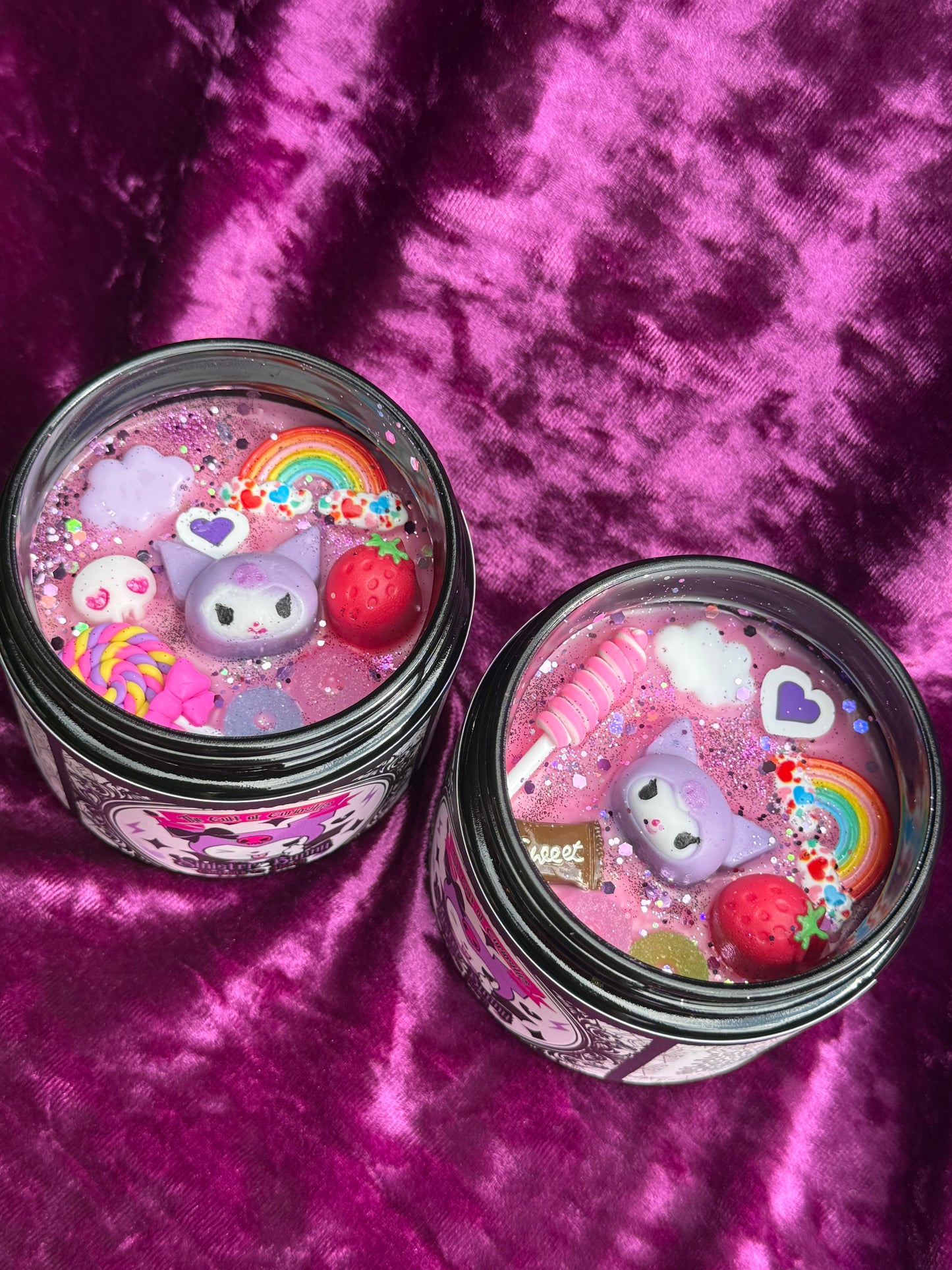 Sinister bunny 8oz wickless candle
