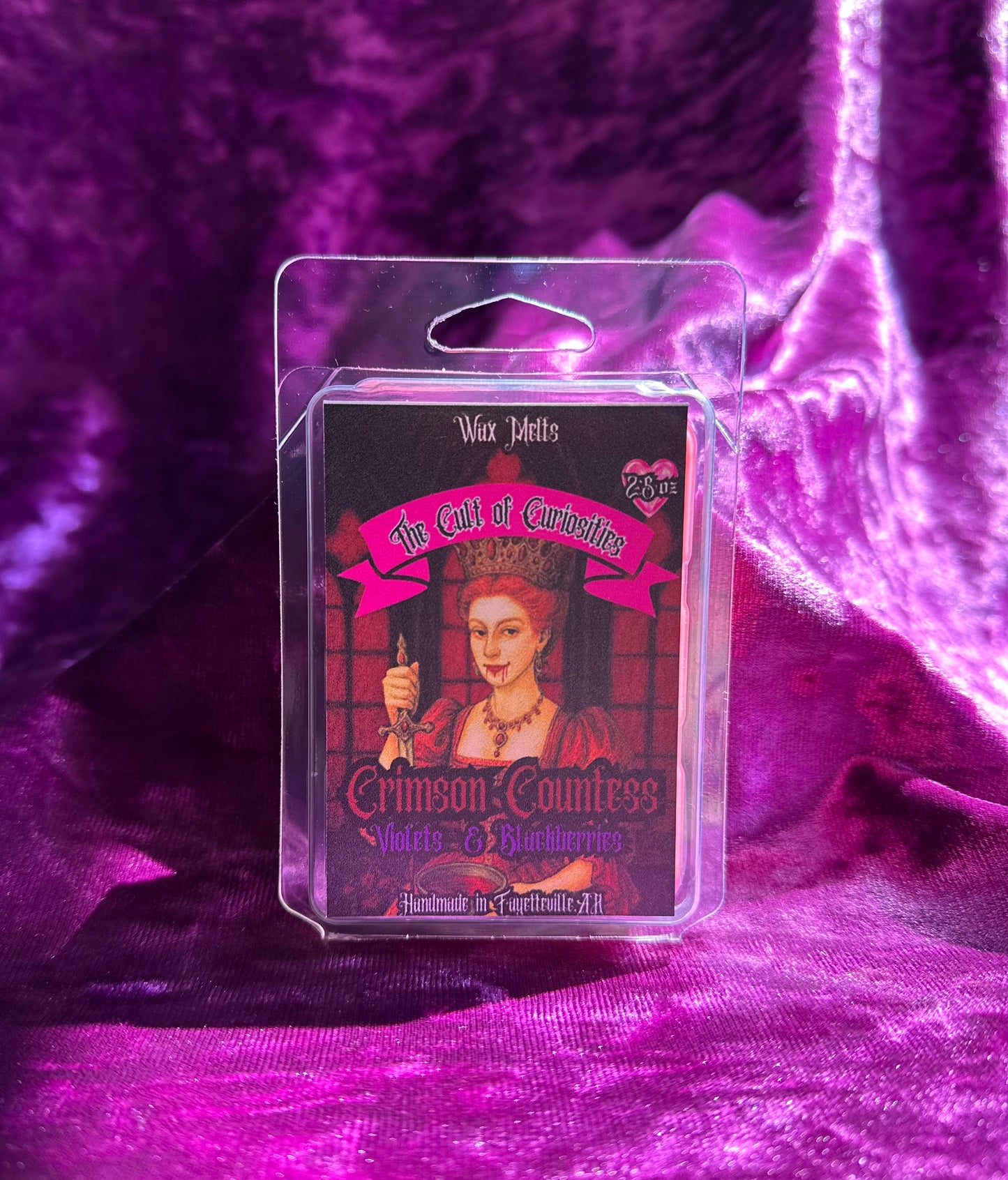 Crimson countess 2.5oz wax melts