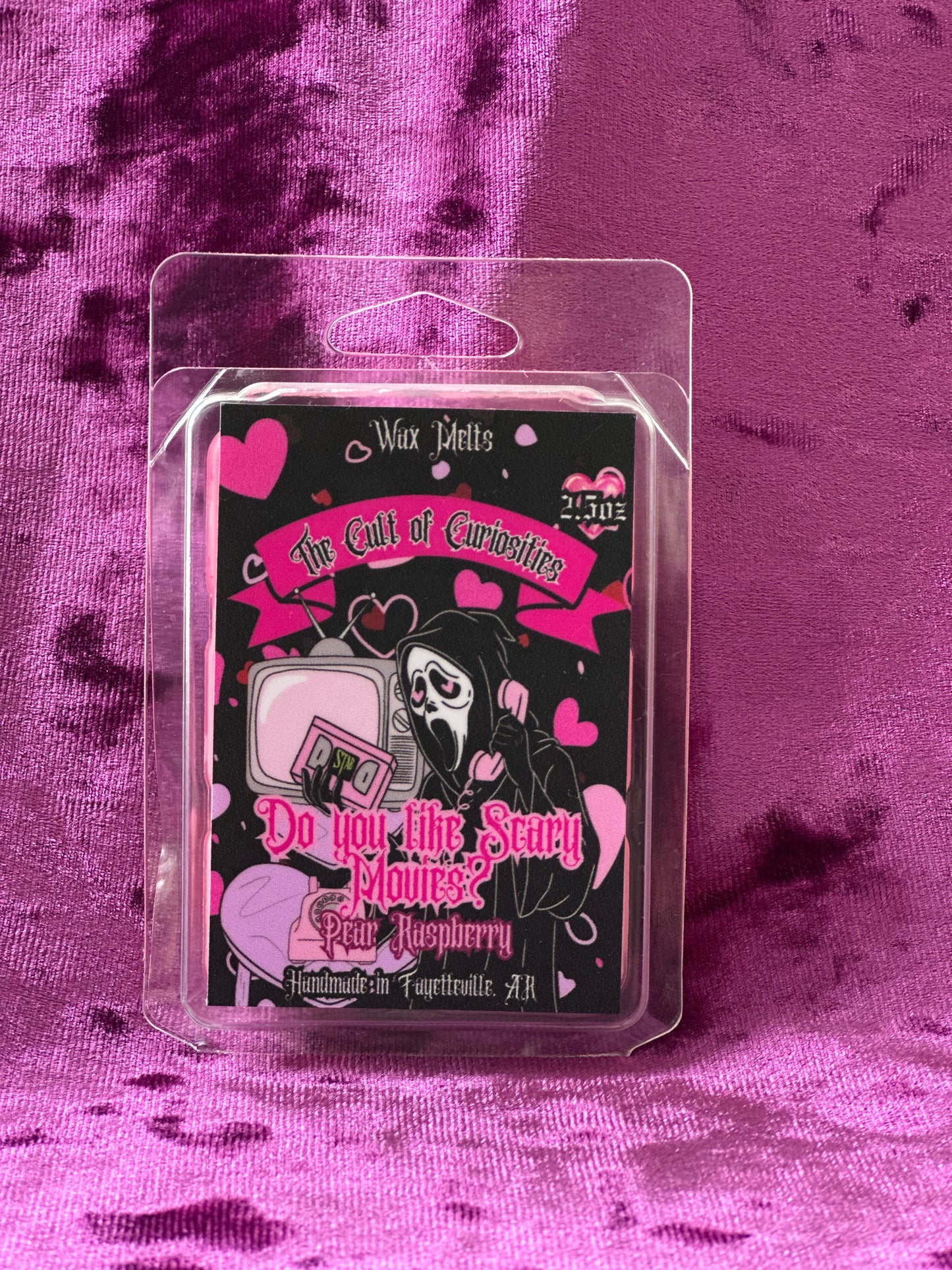 Do you like scary movies? 2.5oz wax melts