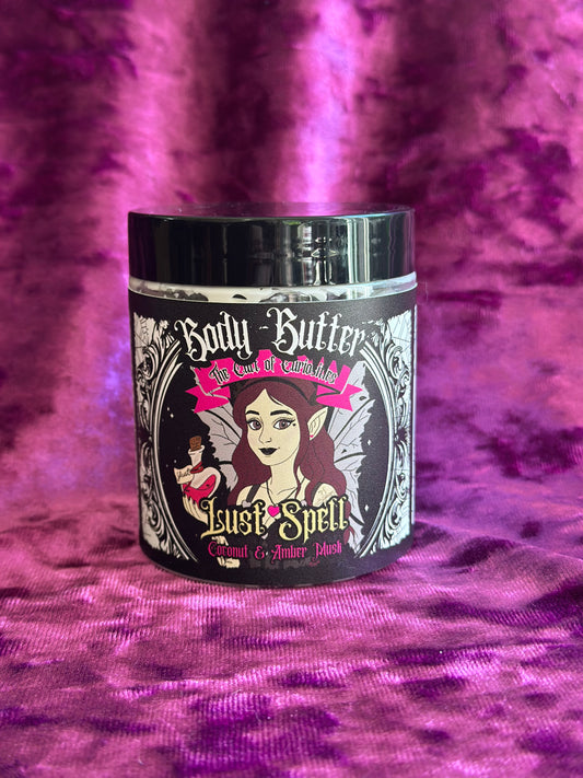 Lust spell 8oz whipped body butter