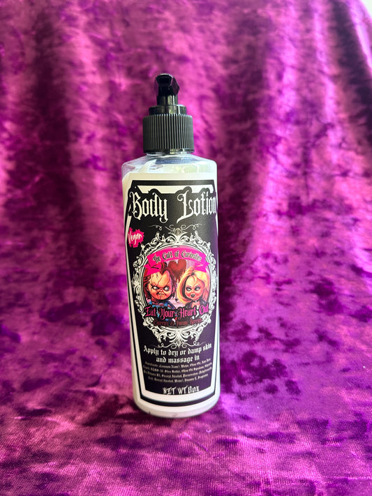 Eat your heart out 8oz body lotion