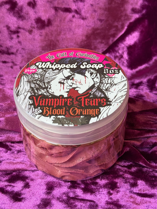 Vampire tears 8oz whipped soap