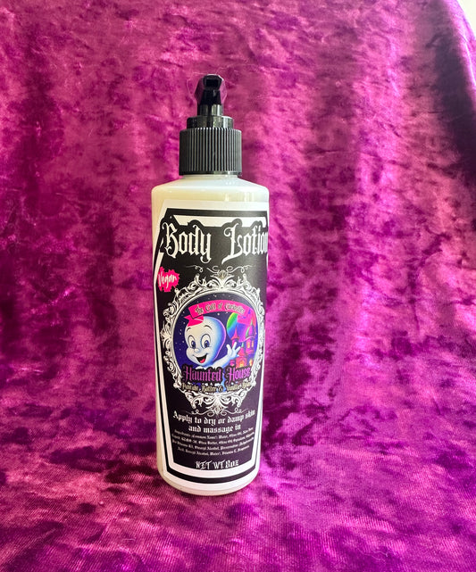 Haunted house 8oz body lotion