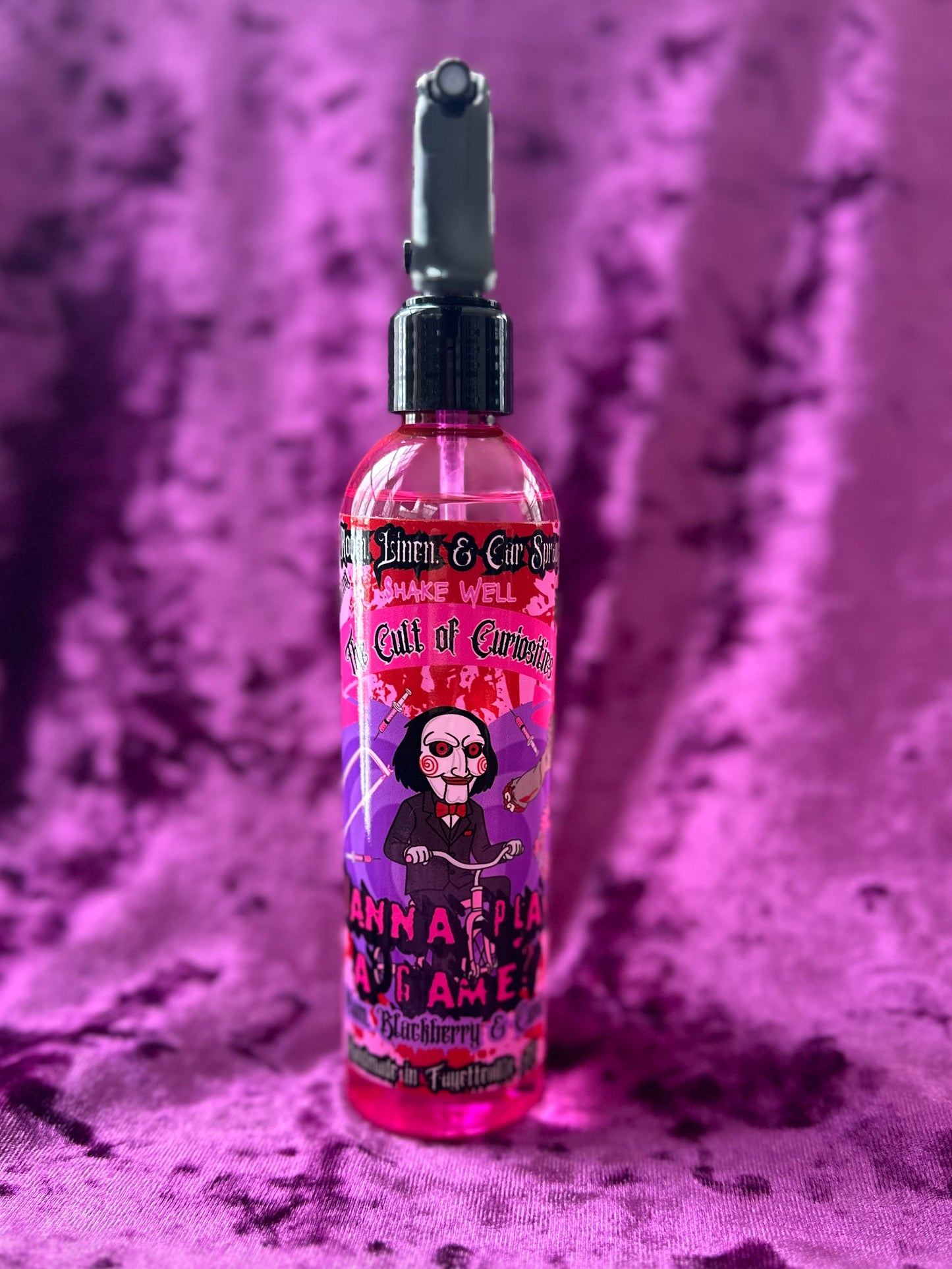 Wanna play a game? 8oz room spray