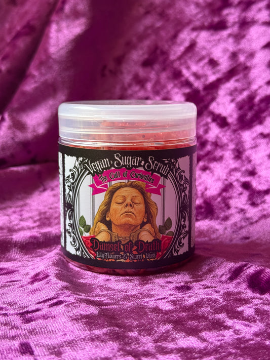 Damsel of Death 8oz sugar scrub