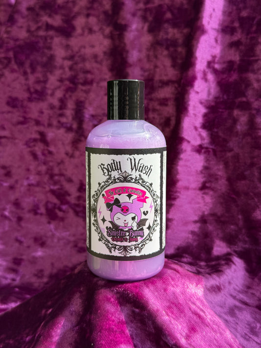 Sinister bunny 9oz body wash