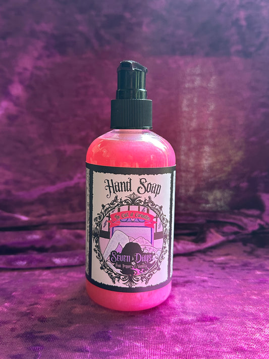 Seven days 9oz hand soap