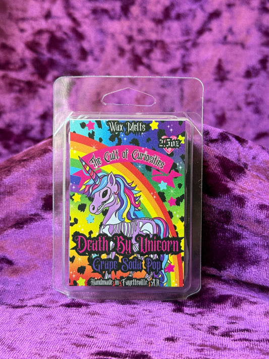 Death by unicorn 2.5oz wax melts