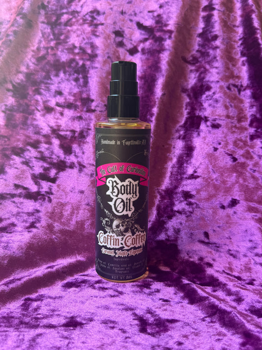 Coffin Coffee 8oz luxe body oil