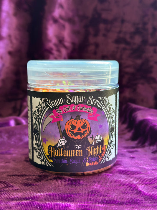 Halloween night 8oz sugar scrub