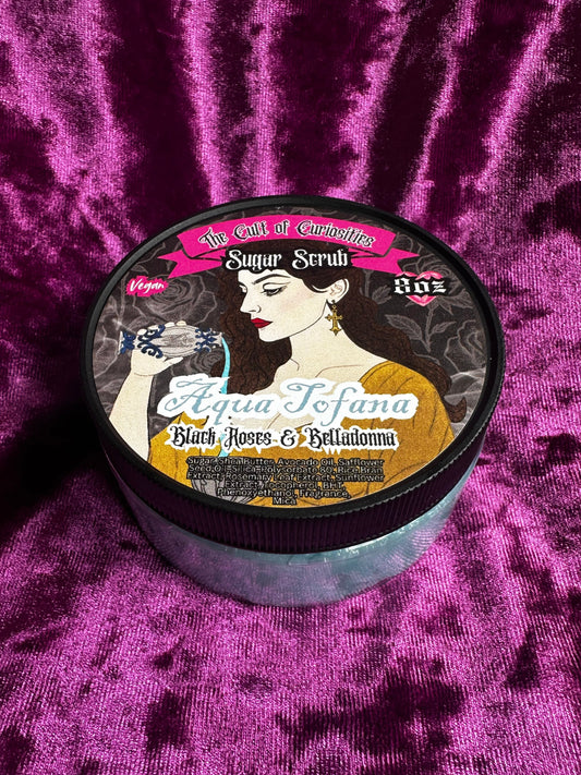 Aqua tofana 8oz sugar scrub