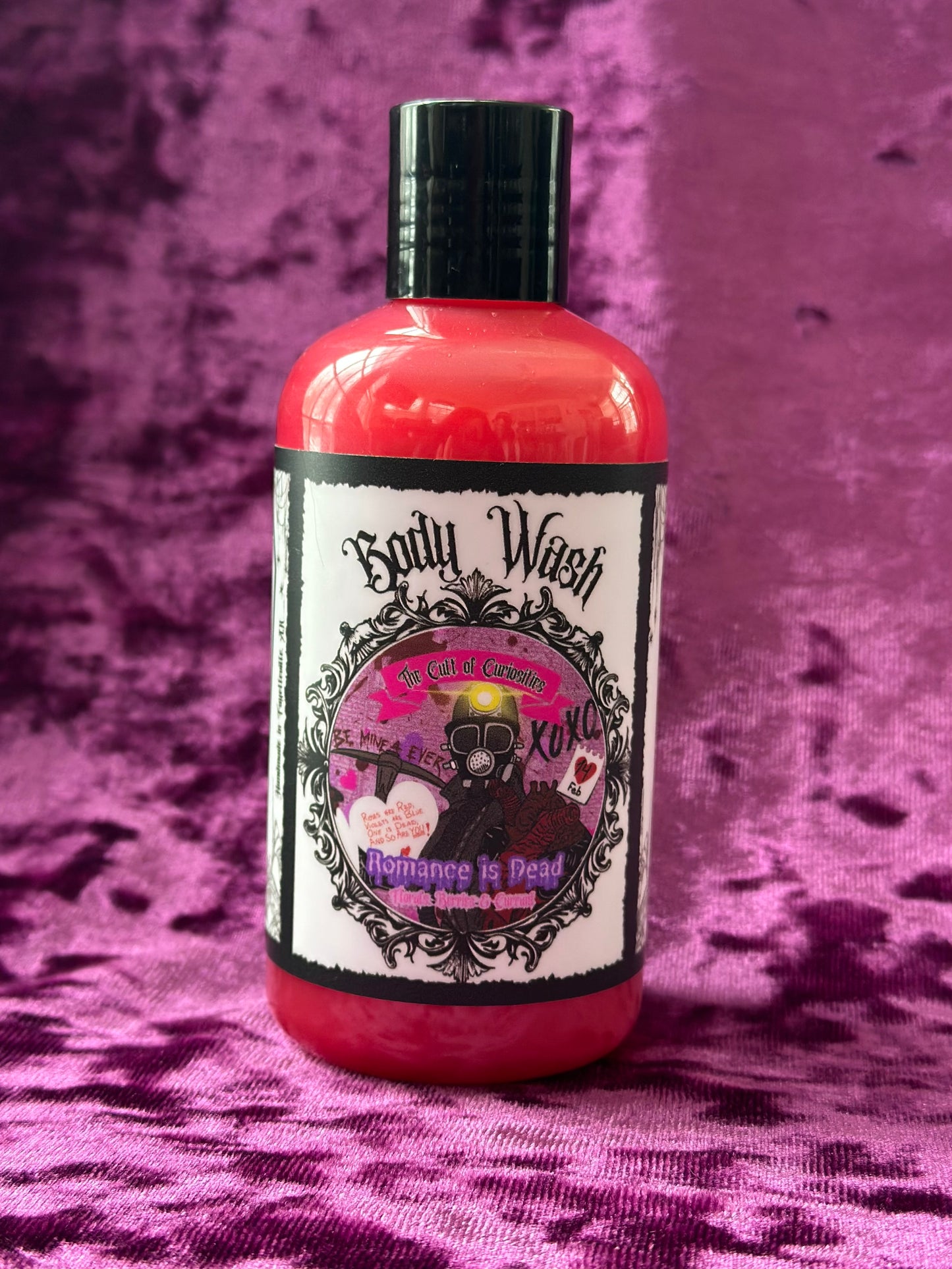 Romance is dead 9oz body wash