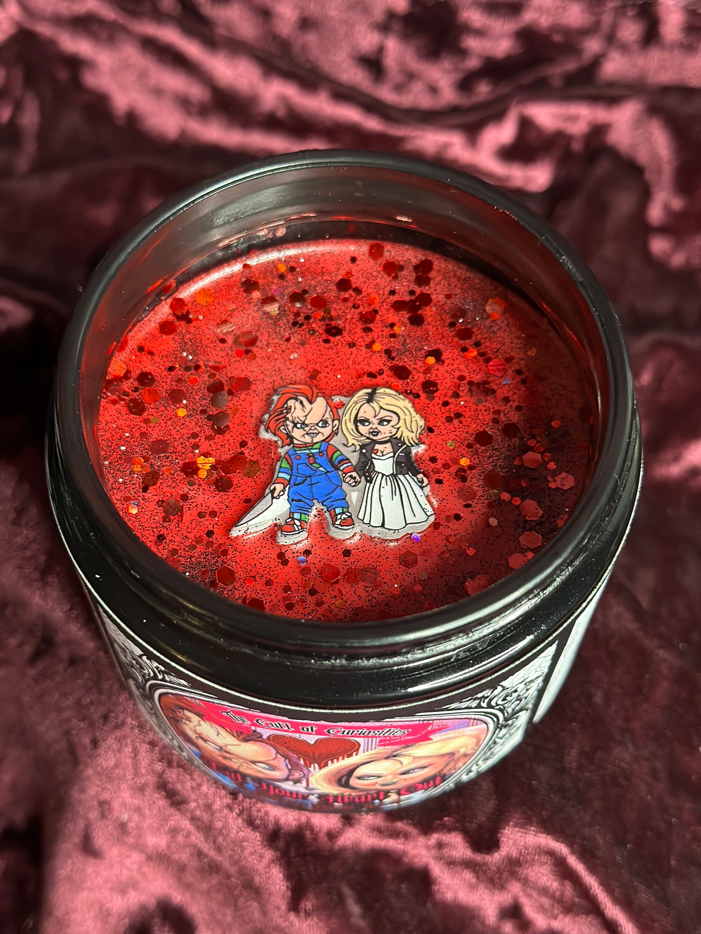 Eat your heart out 8oz wickless candle