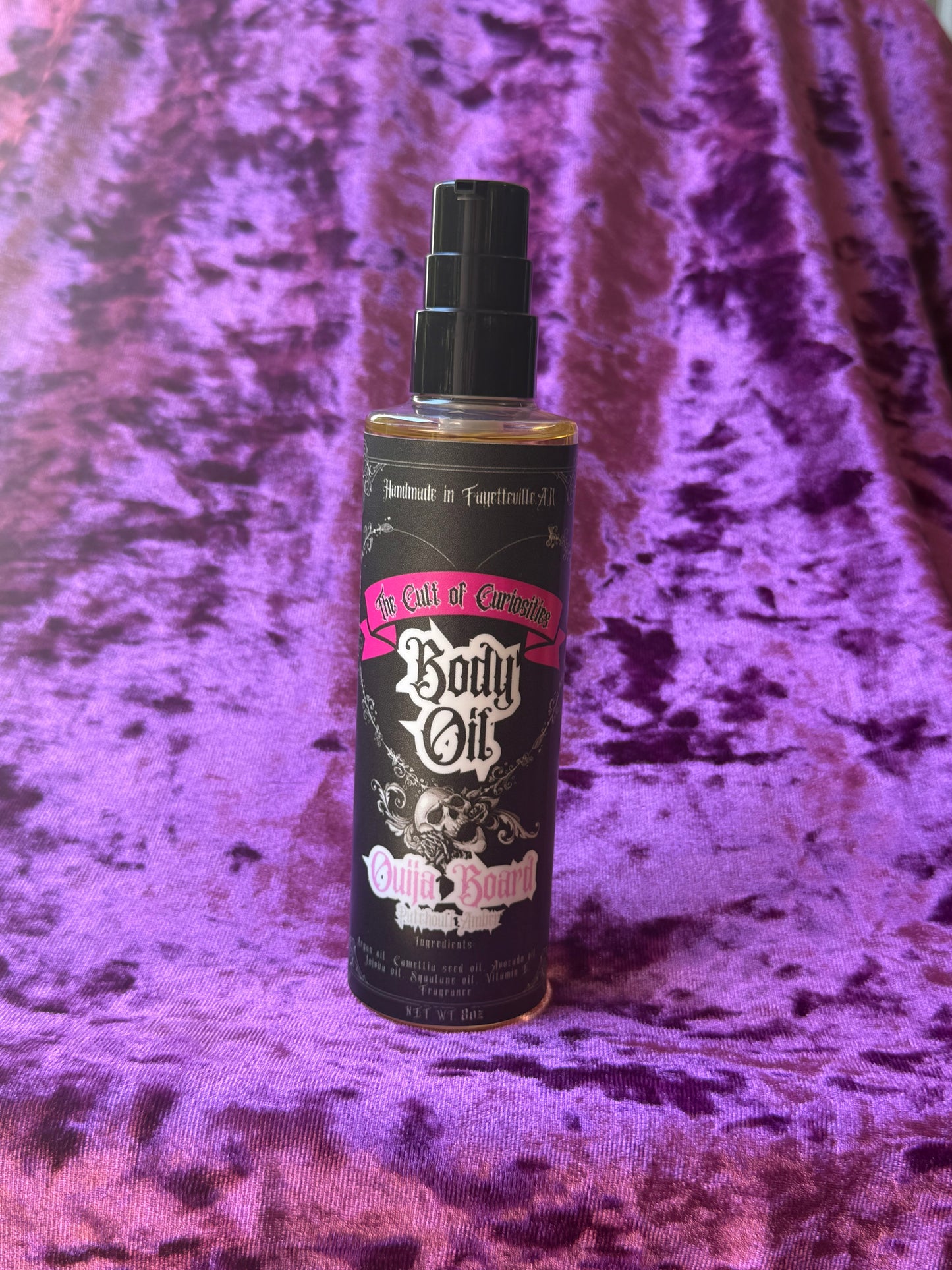 Ouija Board 8oz luxe body oil