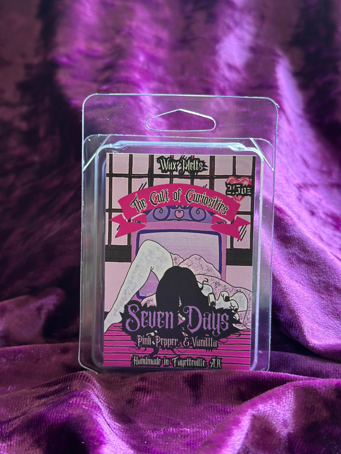 Seven days 2.5oz wax melts