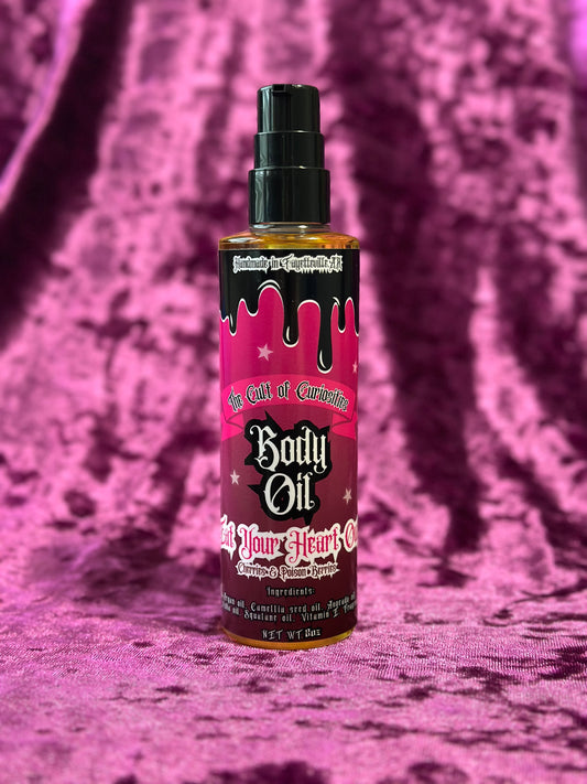 Eat your heart out 8oz luxe body oil