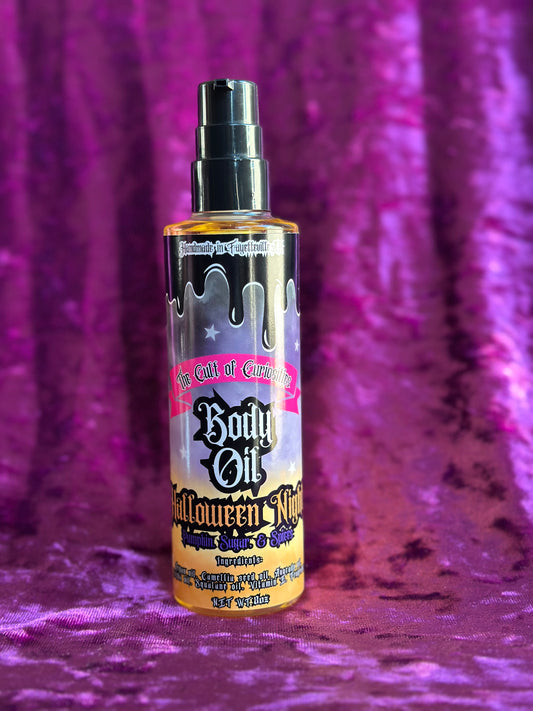 Halloween night 8oz luxe body oil
