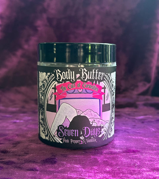 Seven days 8oz whipped body butter