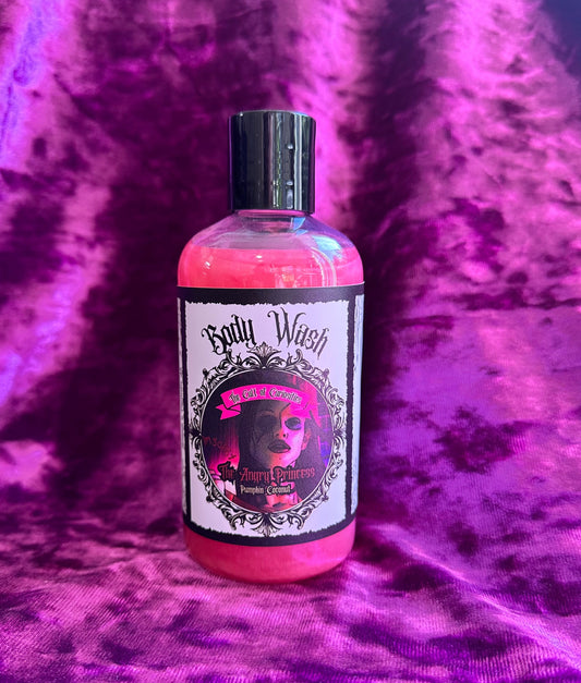 The angry princess 9oz body wash