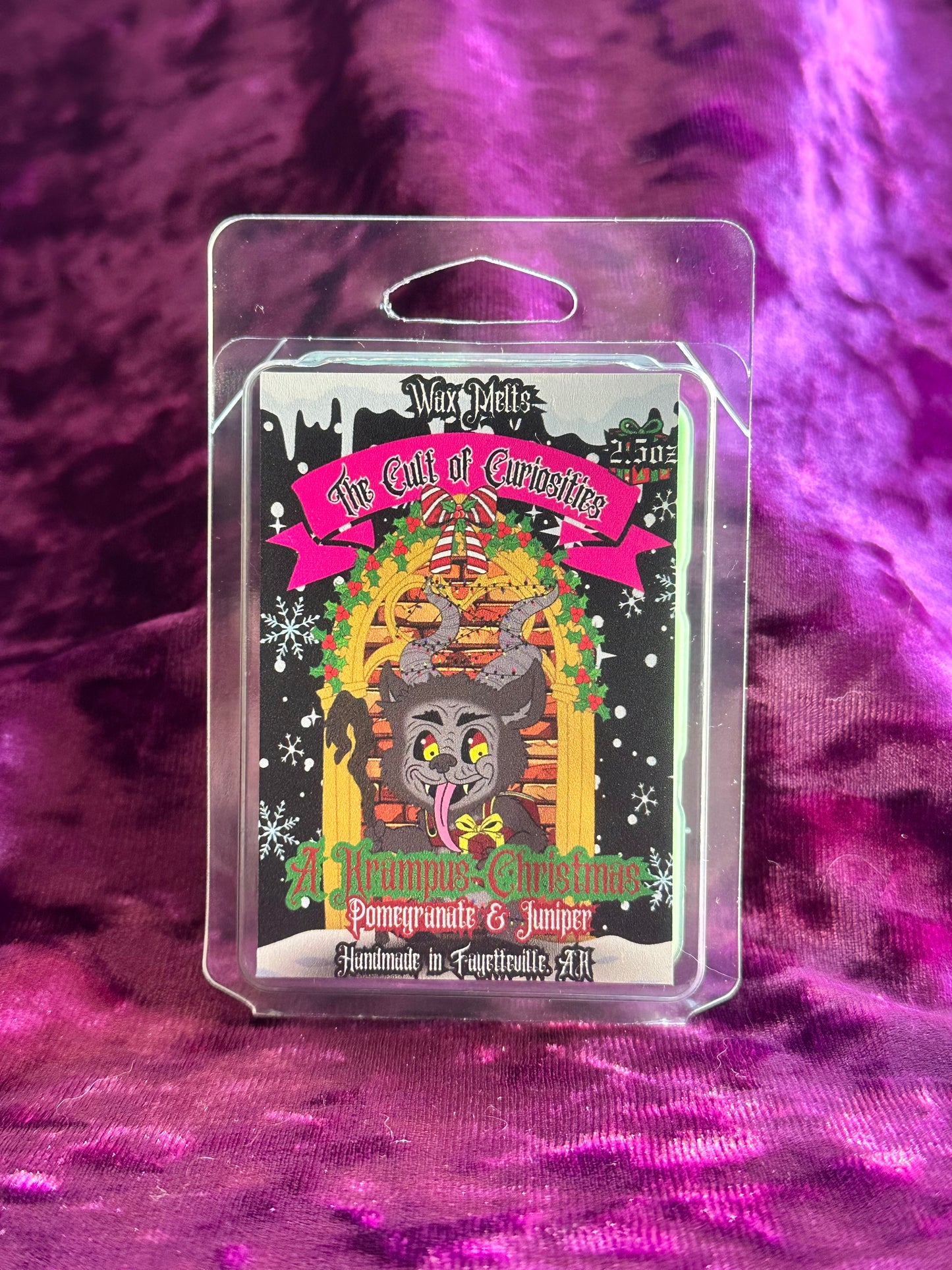 A krampus christmas 2.5oz wax melts