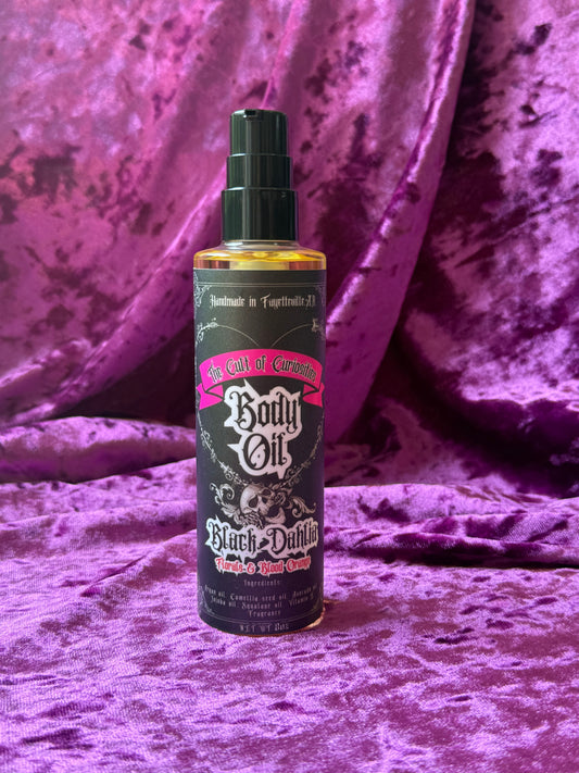 Black Dahlia 8oz luxe body oil