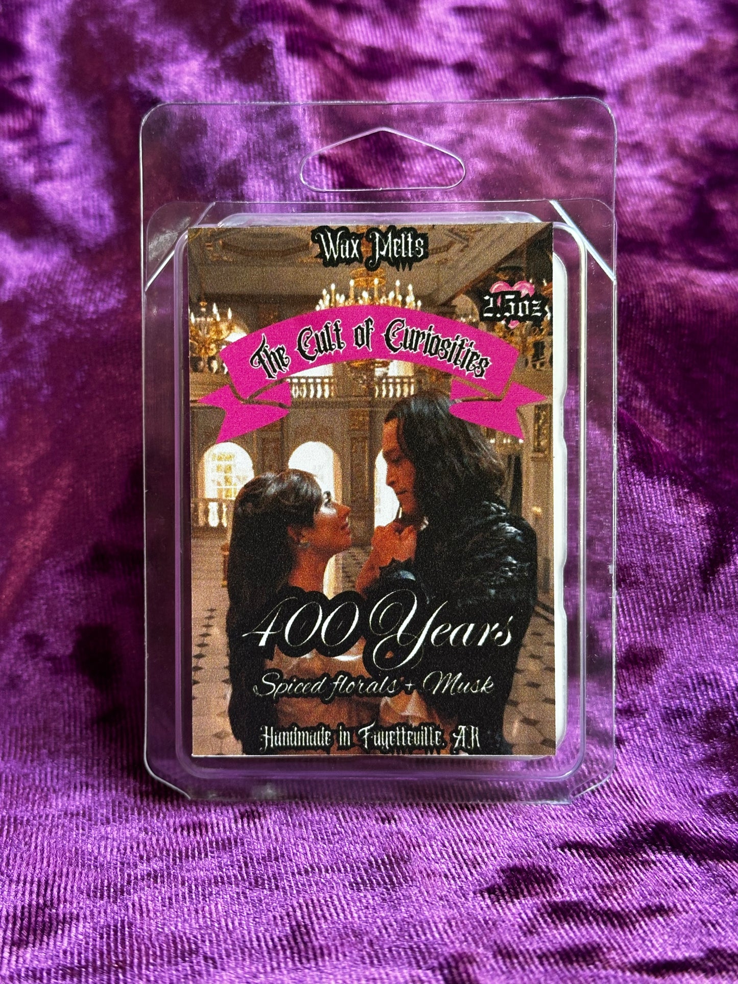 400 years 2.5oz wax melts