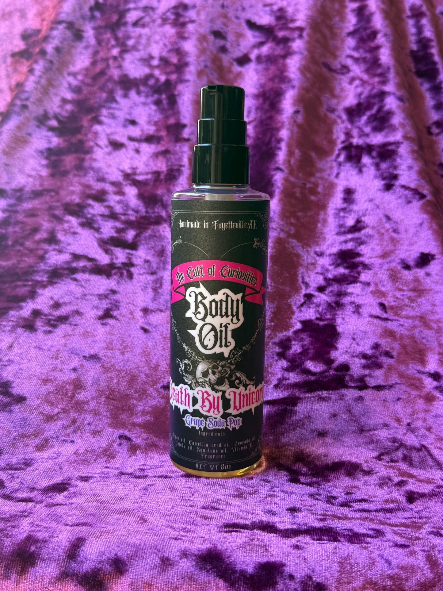Death by Unicorn 8oz luxe body oil