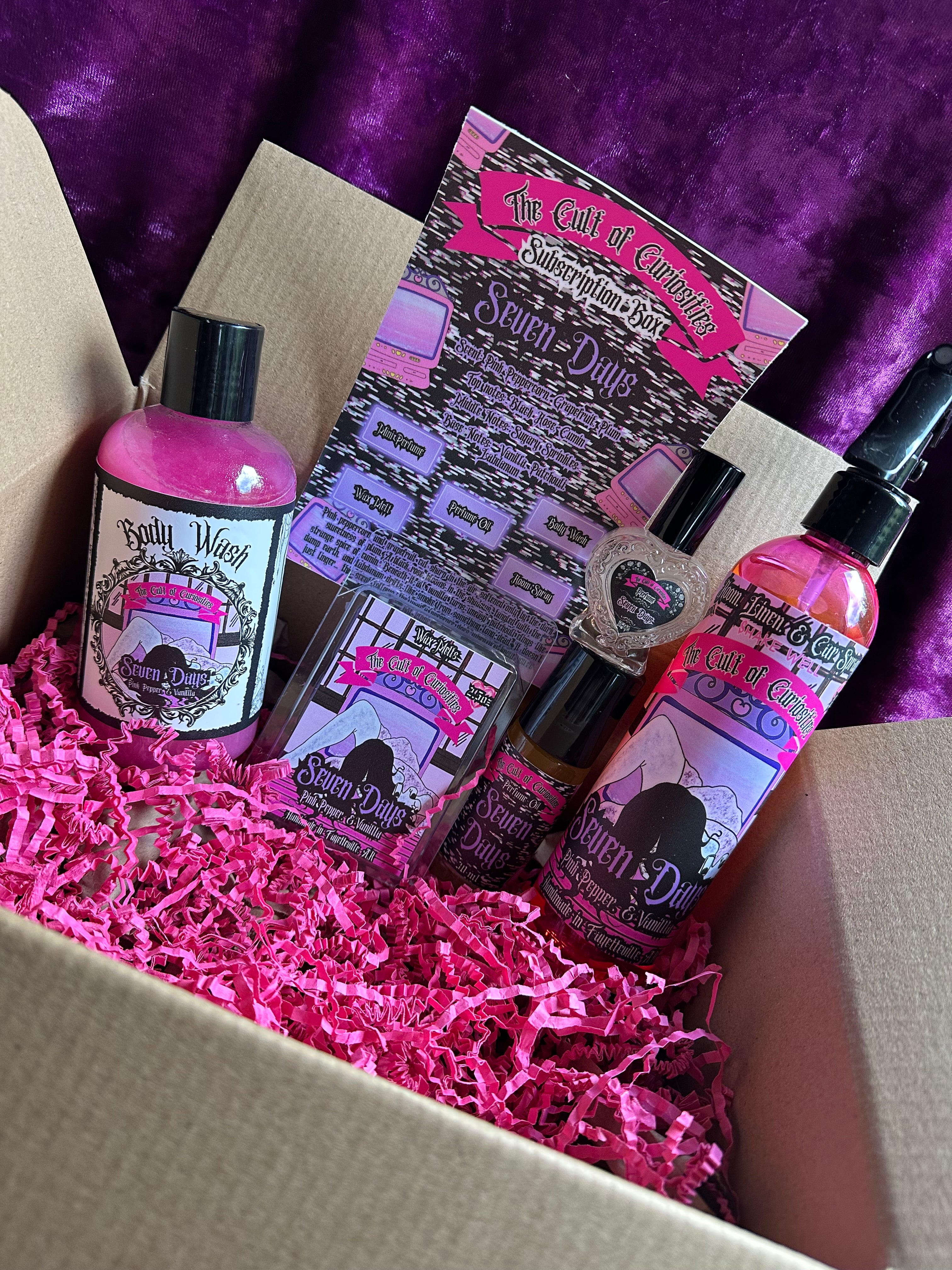 Monthly mystery set sub box - 5 self care items – ✨The Cult of