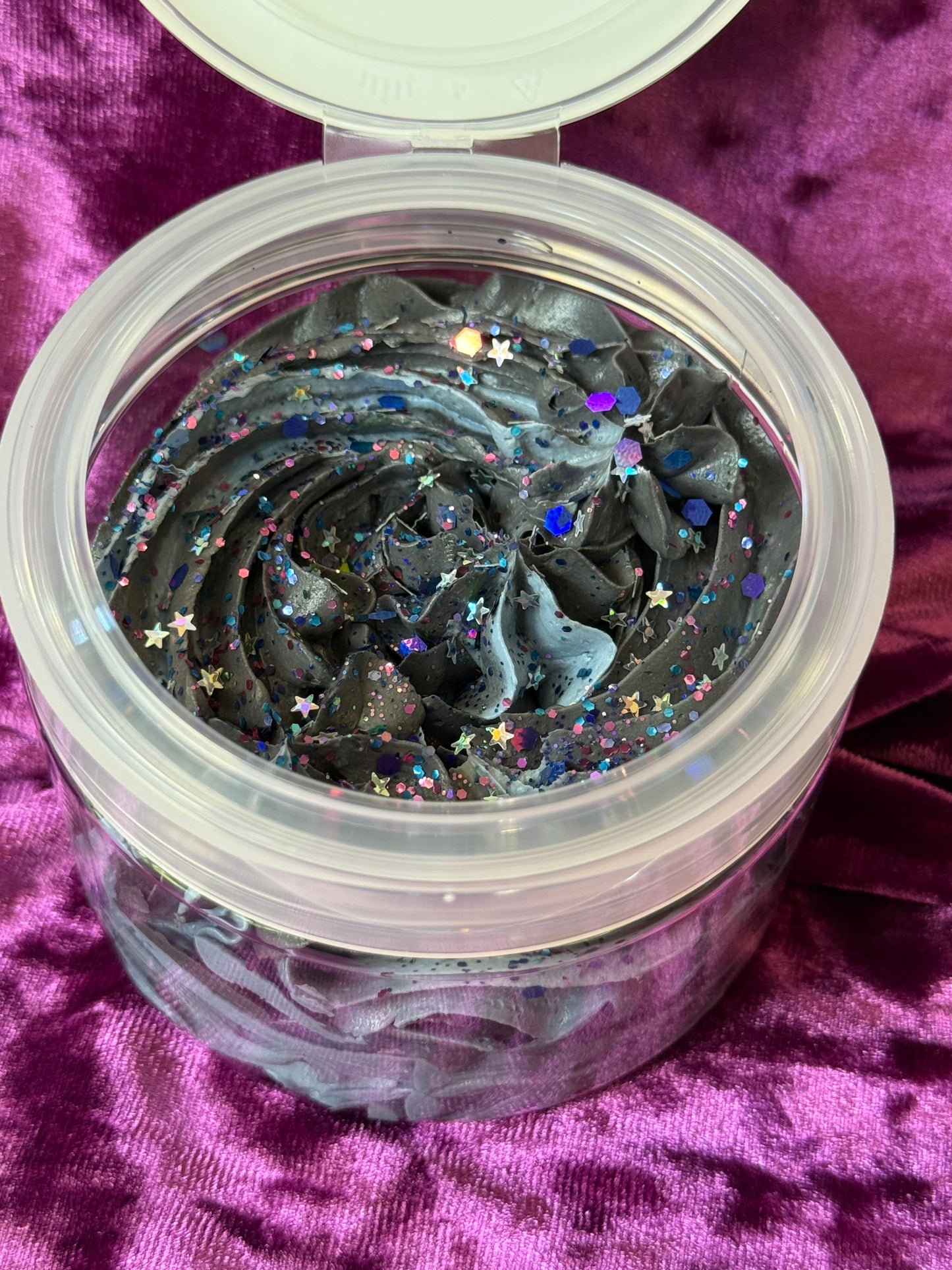 Buttons for eyes 8oz whipped soap