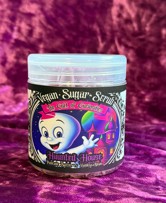 Haunted house 8oz sugar scrub
